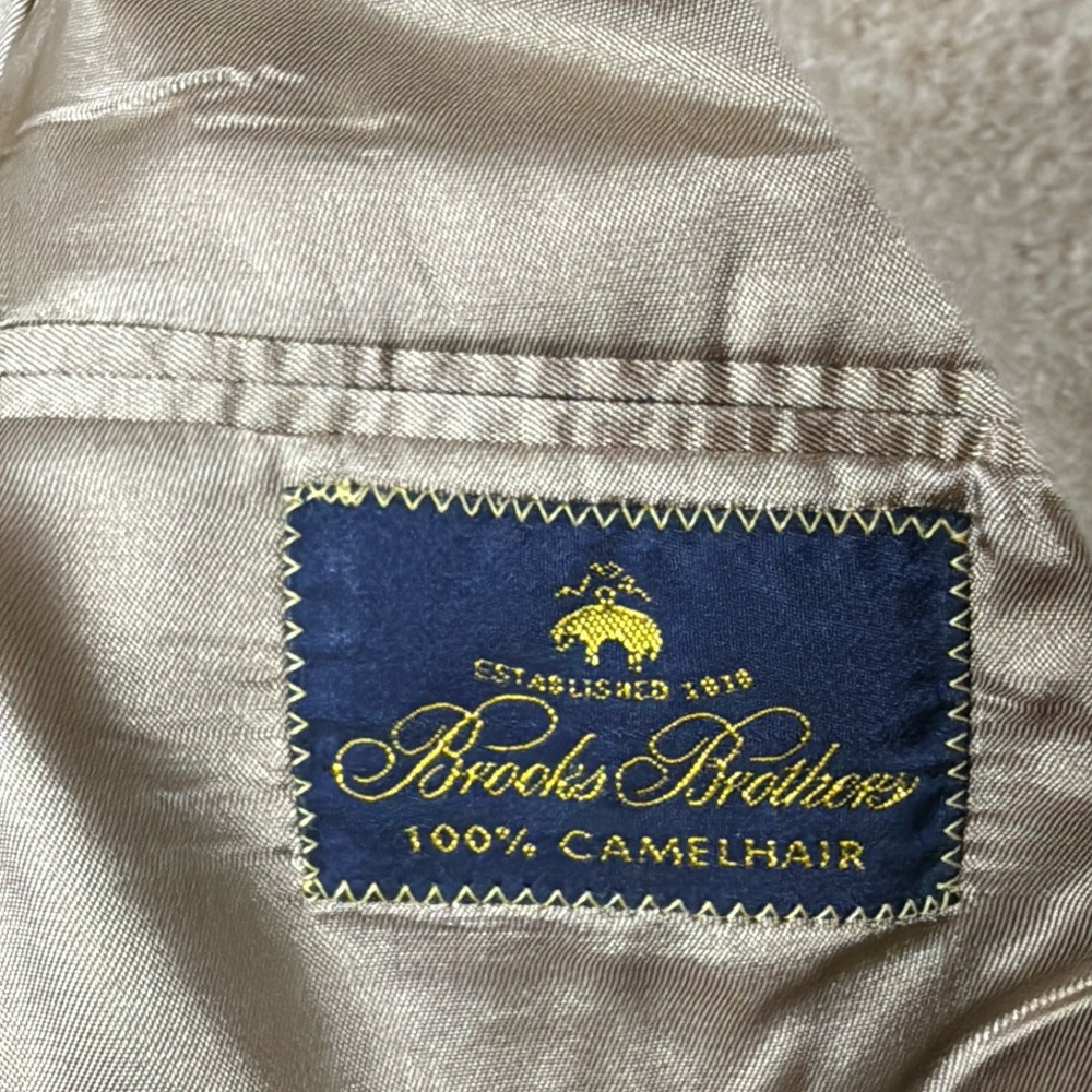 Brooks Brothers 100% Camelhair Women's Blazer (14) - Picture 4 of 4
